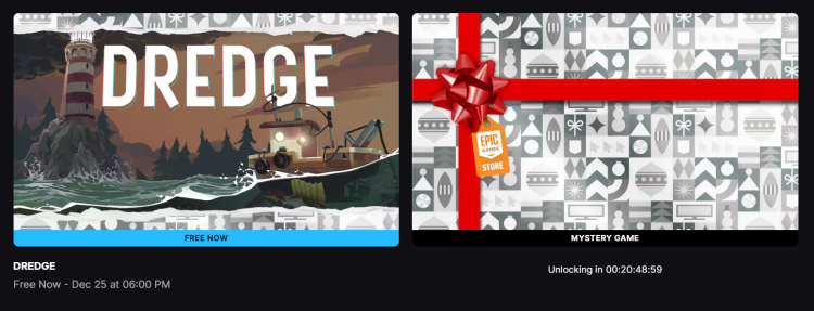 Get DREDGE Free on Epic Games Store – Offer Ends Dec 25 at 6 PM! 1