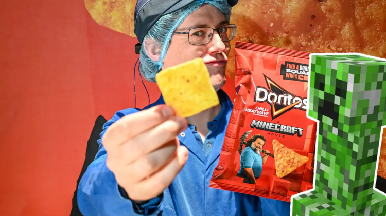 Doritos x Minecraft: Collaboration for Promotion the Minecraft Movie 1