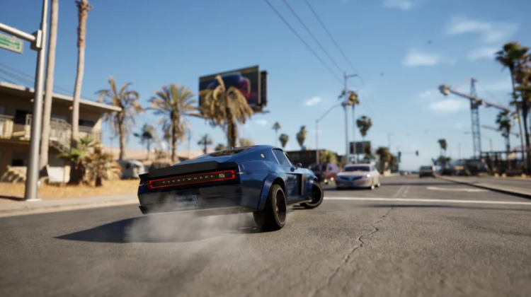 GTA-udviklerens nye spil får dig til at drifte, som var det en filmscene 4