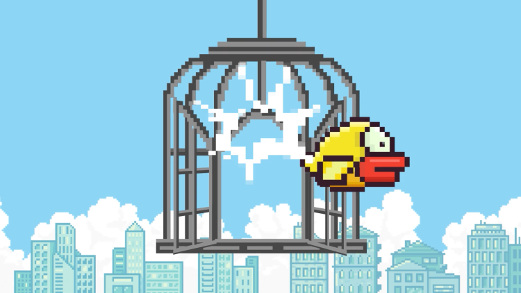 Flappy Bird er tilbage på Android — minus kryptoen, plus Chaos 2