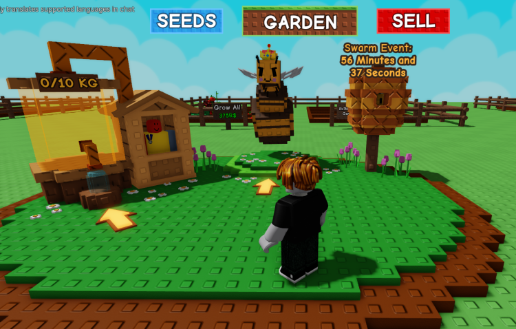 11 millioner spillere fordi Bee Swarms: Grow a Garden-opdateringen overtog Roblox 2