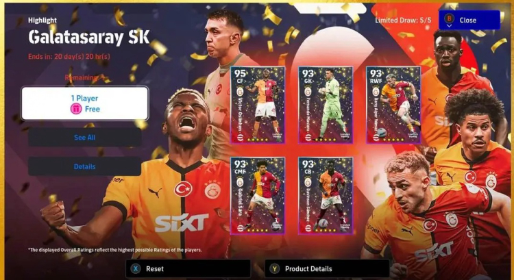 eFootball 2025 Celebrates Galatasaray’s Super Lig Victory with Special In-Game Campaign 1