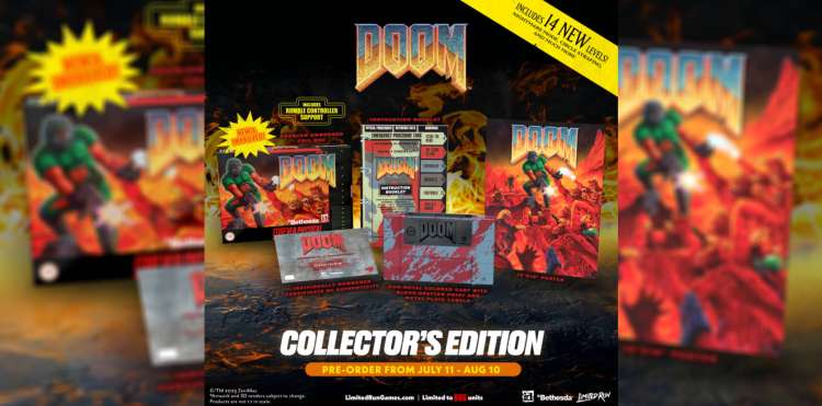 Doom Reloads on SNES With a Bloody Cartridge and New Controller 1