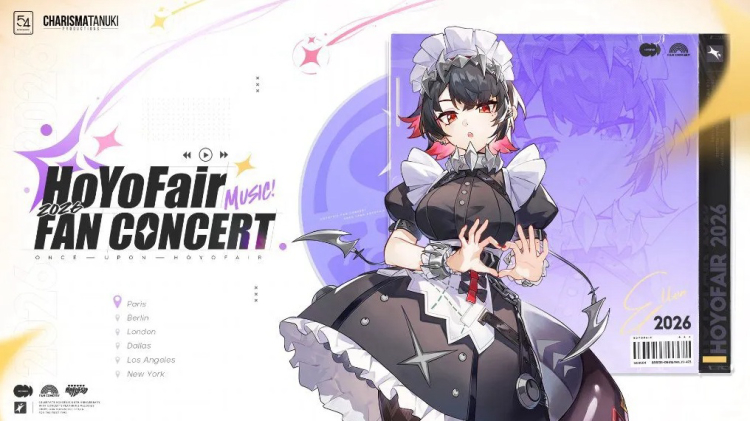 HoYoFair Fan Concert Announced for Early 2026 Across Europe and the U.S. 4