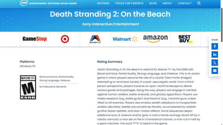 Death Stranding 2: On The Beach udkommer snart til PC ifølge rapport 1