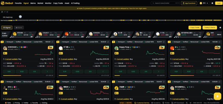 Stort sikkerhedsbrud rapporteret i DeBot Crypto Platform 1
