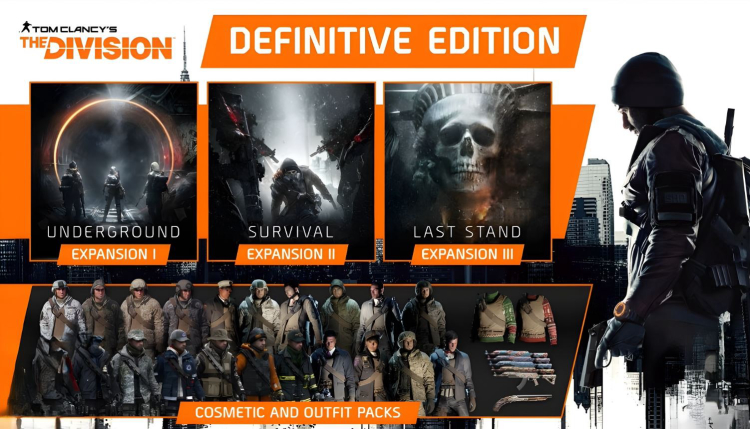 Ubisoft bekræftede udgivelsen af Tom Clancy's The Division: Definitive Edition 1