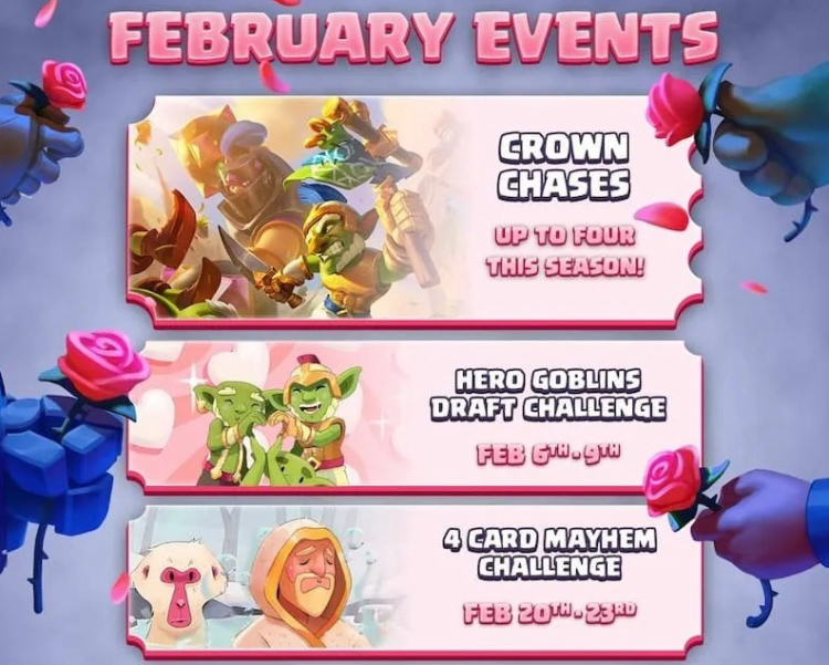 Clash Royale Reveals February 2026 Events With New Challenges and Rewards 1