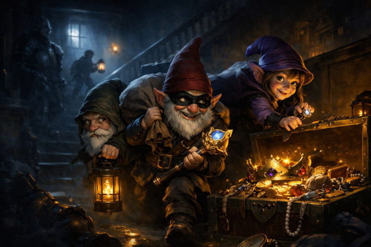 Ny demo-drop Burglin' Gnomes er nu på Steam! 3