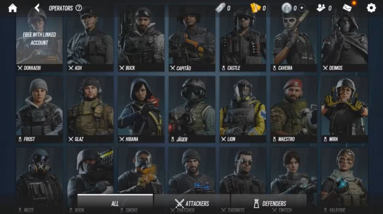 Rainbow Six Mobile Bedste Operatører Tier Liste 1