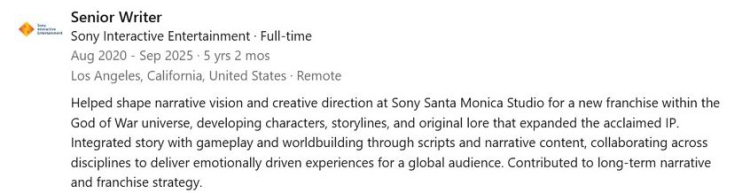 Nyt God of War-videospil får lovende opdatering fra tidligere Santa Monica-udvikler 1