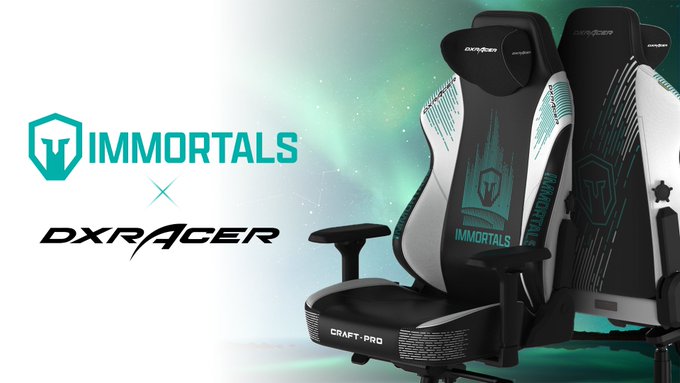 Immortals underskrev en treårig kontrakt med DXRacer. Photo 1