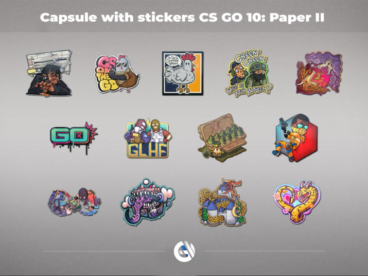 10 Years Birthday Sticker Capsule: Review of the Best CSGO Anniversary Stickers. Photo 2